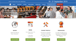 Desktop Screenshot of oilgasindonesia.com