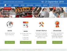 Tablet Screenshot of oilgasindonesia.com